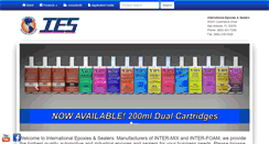 Desktop Screenshot of internationalepoxies.com